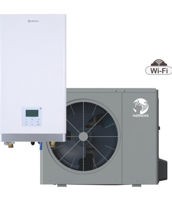 Šilumos siurblys oras/vanduo Nordis Optimus Pro Split HOP10W / HOP100W 10,0/10,0kW