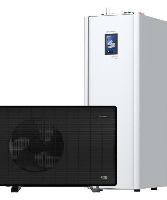 Šilumos siurblys oras/vanduo Nordis Ultima HLT12MONO-S / HLT-9-250-3S 10,1/12,0kW