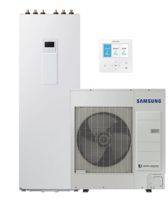 Samsung oras-vanduo ClimateHub MONO 8 kW vienfazis su 260L boileriu