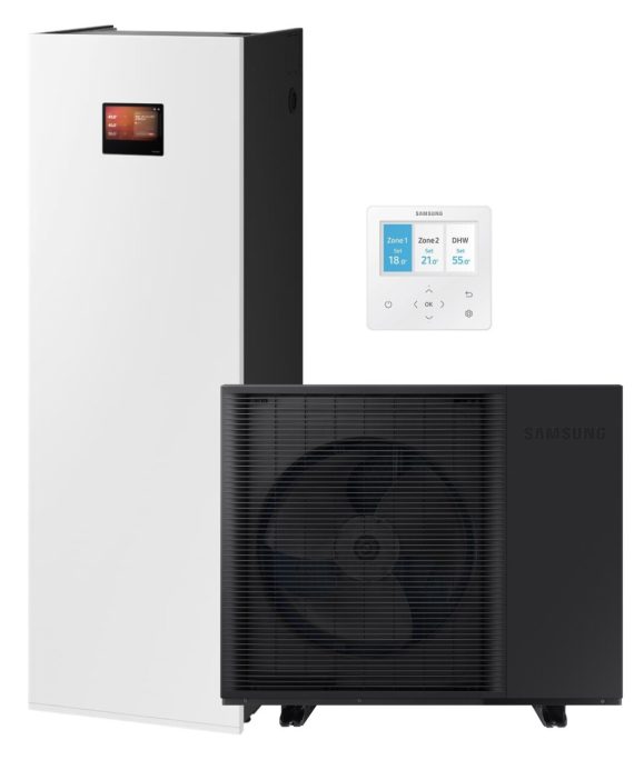 Samsung oras-vanduo ClimateHub MONO AI R290 16 kW su 200L boileriu