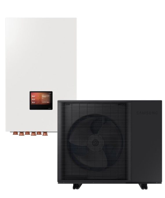 Samsung oras-vanduo EHS MONO R290 5 kW su AI hidromoduliu