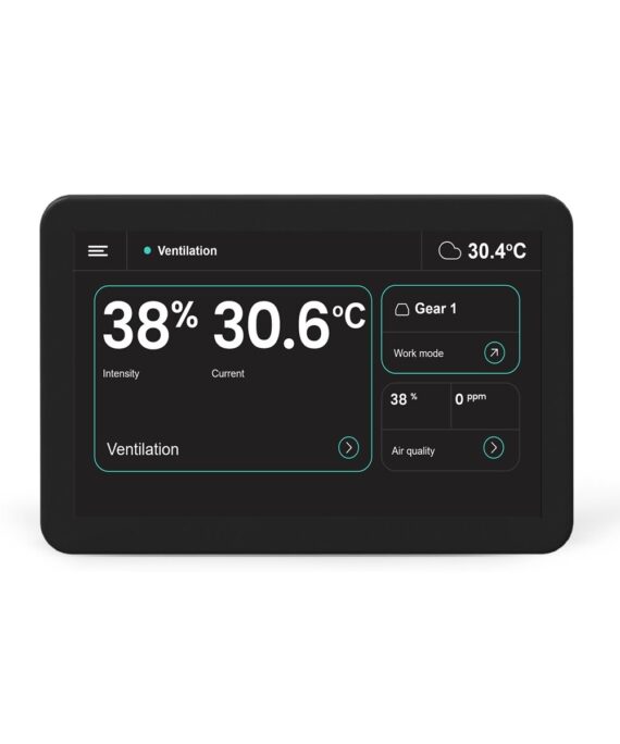 LCD SimpleTouch pultas su WiFi ir Bluetooth juodas