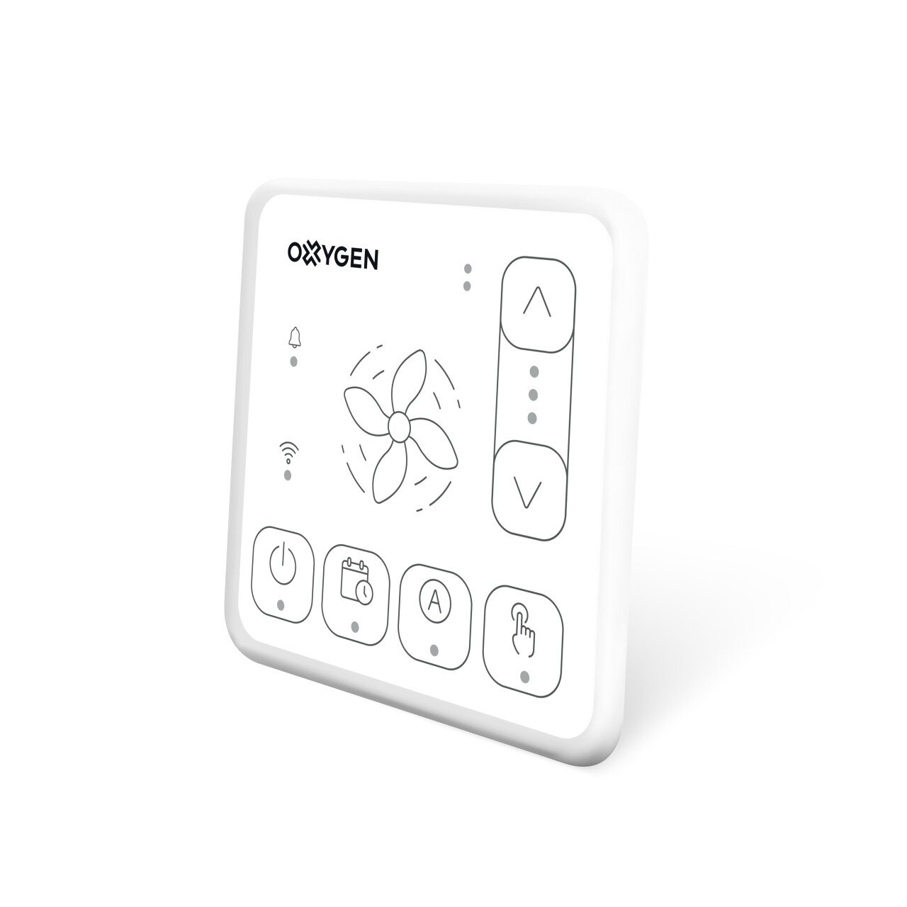 oxygen rekuperatoriaus easy pultas su wifi ir bluetooth baltas Oxygen rekuperatoriaus Easy pultas su WiFi ir Bluetooth baltas
