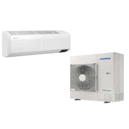 SAMSUNG BEVĖJO SIENINIO DELUXE (HEE) 7.10/8.0KW ORO KONDICIONIERIAUS KOMPLEKTAS