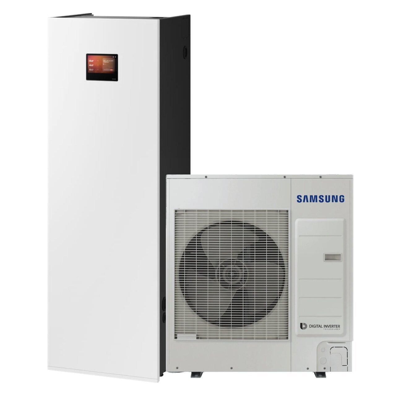 samsung oras vanduo climatehub ai 9 kw trifazis su 200l boileriu Samsung oras-vanduo ClimateHub AI 9 kW trifazis su 200L boileriu