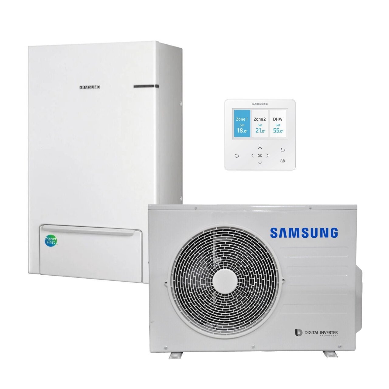 Samsung oras-vanduo EHS Hydro 4.4 kW
