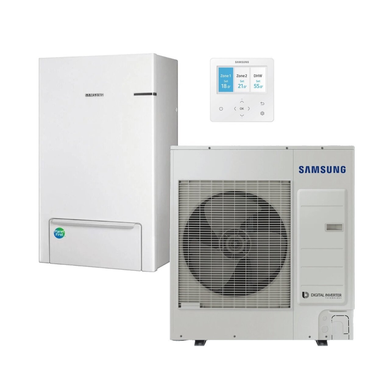 Samsung oras-vanduo EHS Hydro 9 kW vienfazis