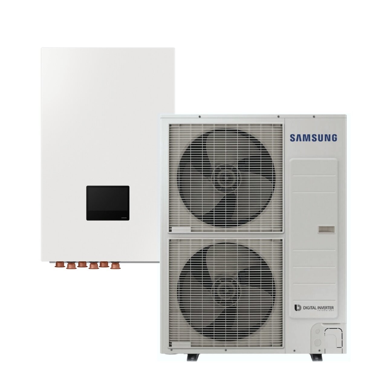 Samsung oras-vanduo EHS MONO 16 kW su AI hidromoduliu