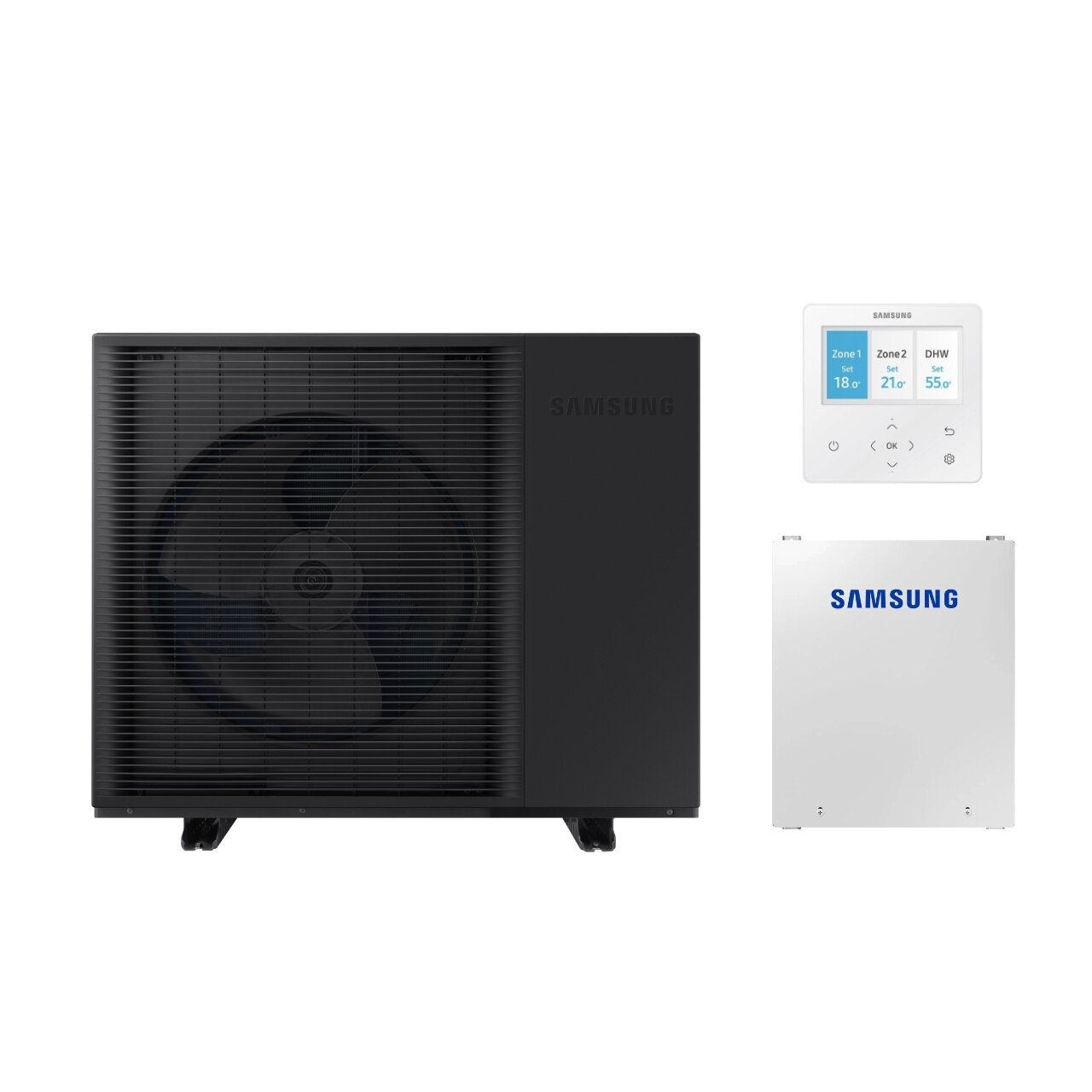 Samsung oras-vanduo EHS MONO R290 5 kW su valdymo automatika