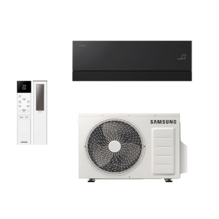 Samsung WindFree™ Premiere Plus Black 2.5/3.2 kW oro kondicionierius su WIFI (komplektas)